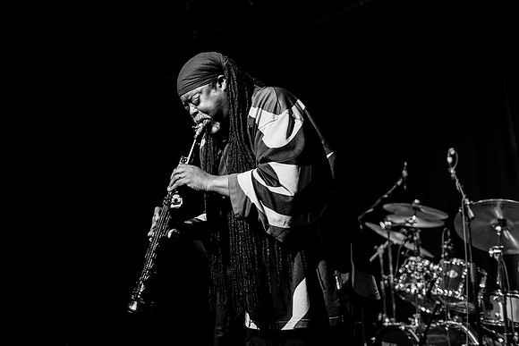 Courtney Pine 1 b&w
